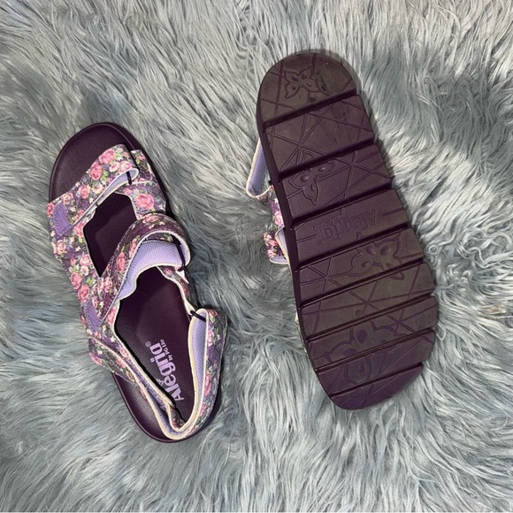Alegria Henlee Garden Floral Sandals Size 42 (US 11.5–12) Vegan Comfort Velcro - Picture 2 of 6
